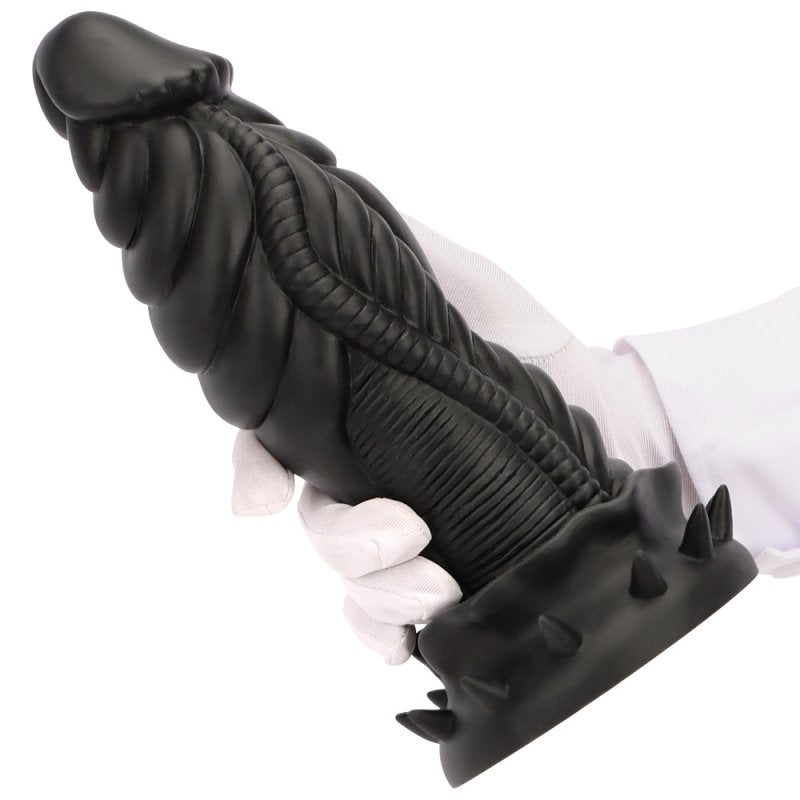 Gode Monster Silicone ALLKUS 20 x 7.5cm Noir
