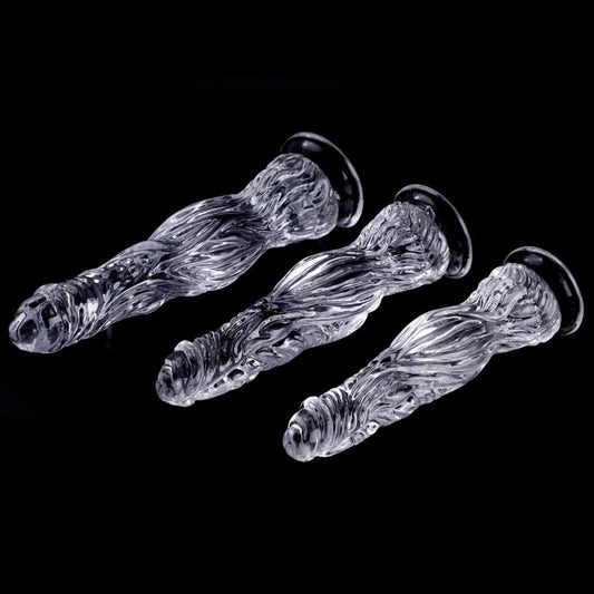 Gode Monster Transparent KAIL L 25 x 7cm