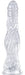 Gode Monster Transparent Kail M 23 x 6cm