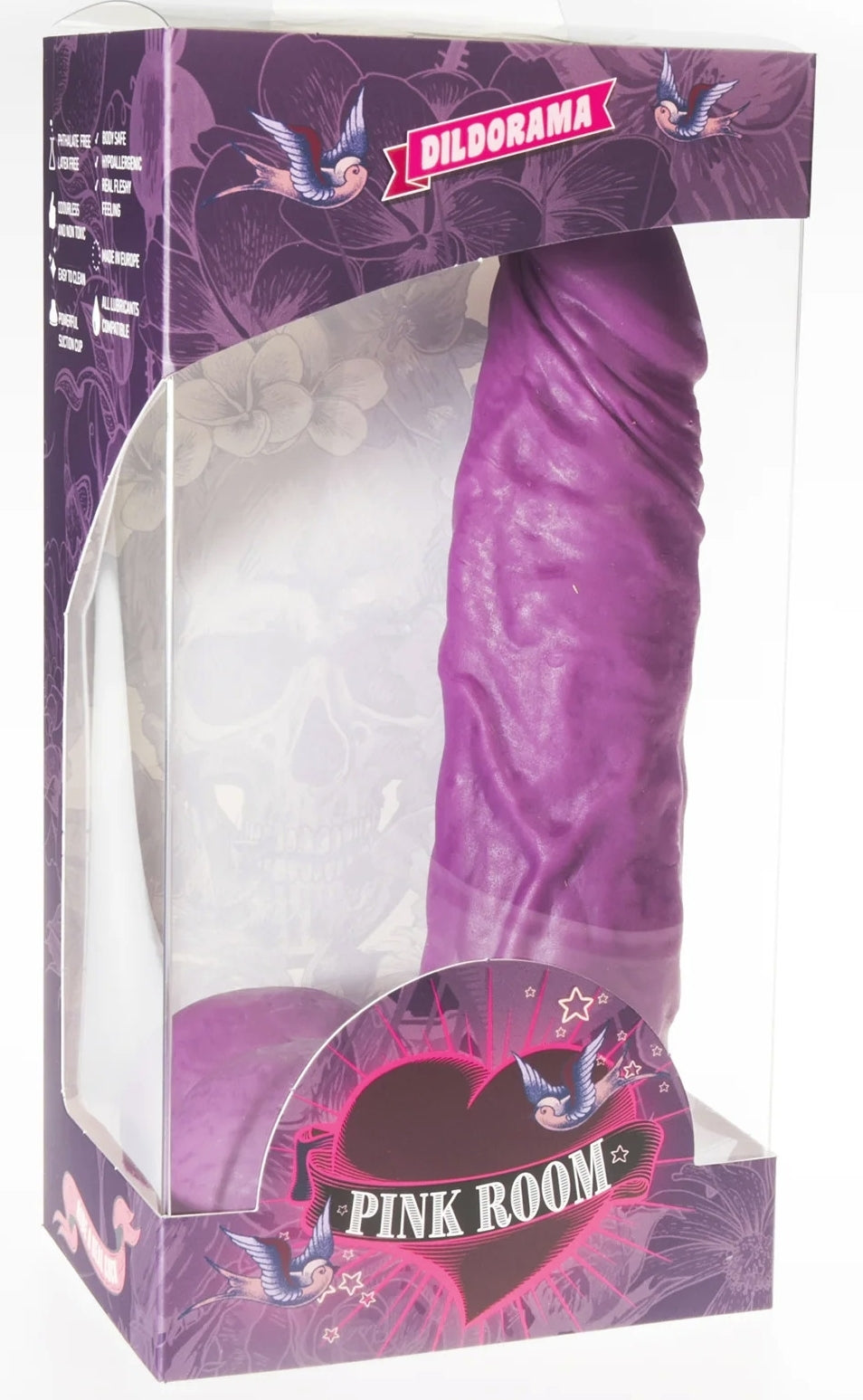 Gode P10 Nate 18 x 5 cm Violet