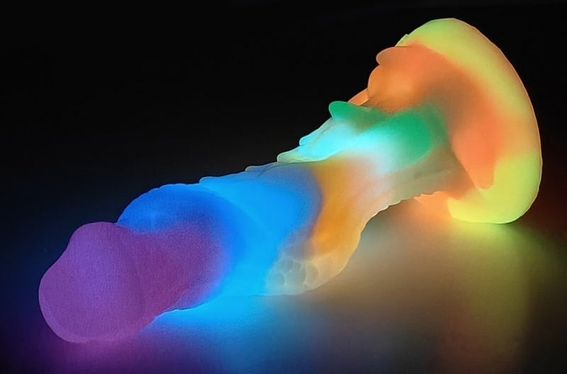 Gode Phosphorescent ALIENY 18 x 4.8cm
