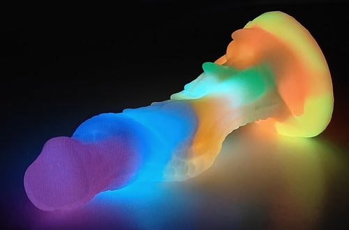 Gode Phosphorescent ALIENY 18 x 4.8cm
