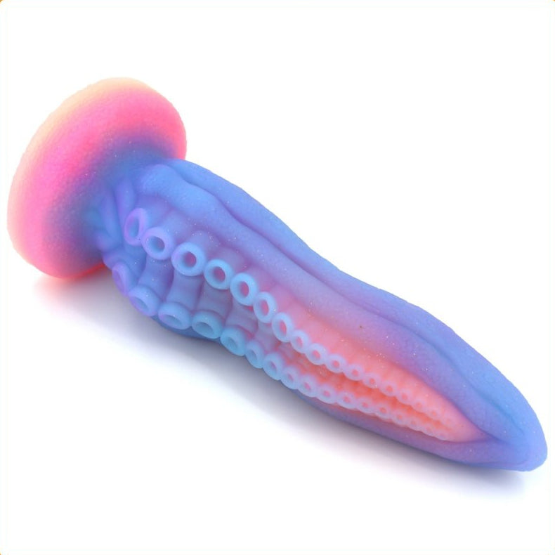 Gode phosphorescent Lumy Octop 21 x 6.3cm