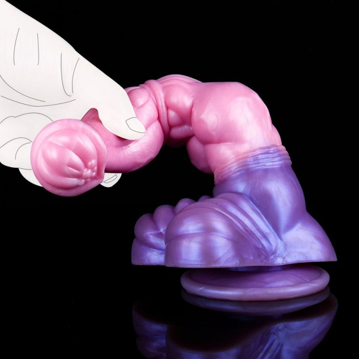 Gode Pinky Horse 23 x 6 cm Rose-Violet