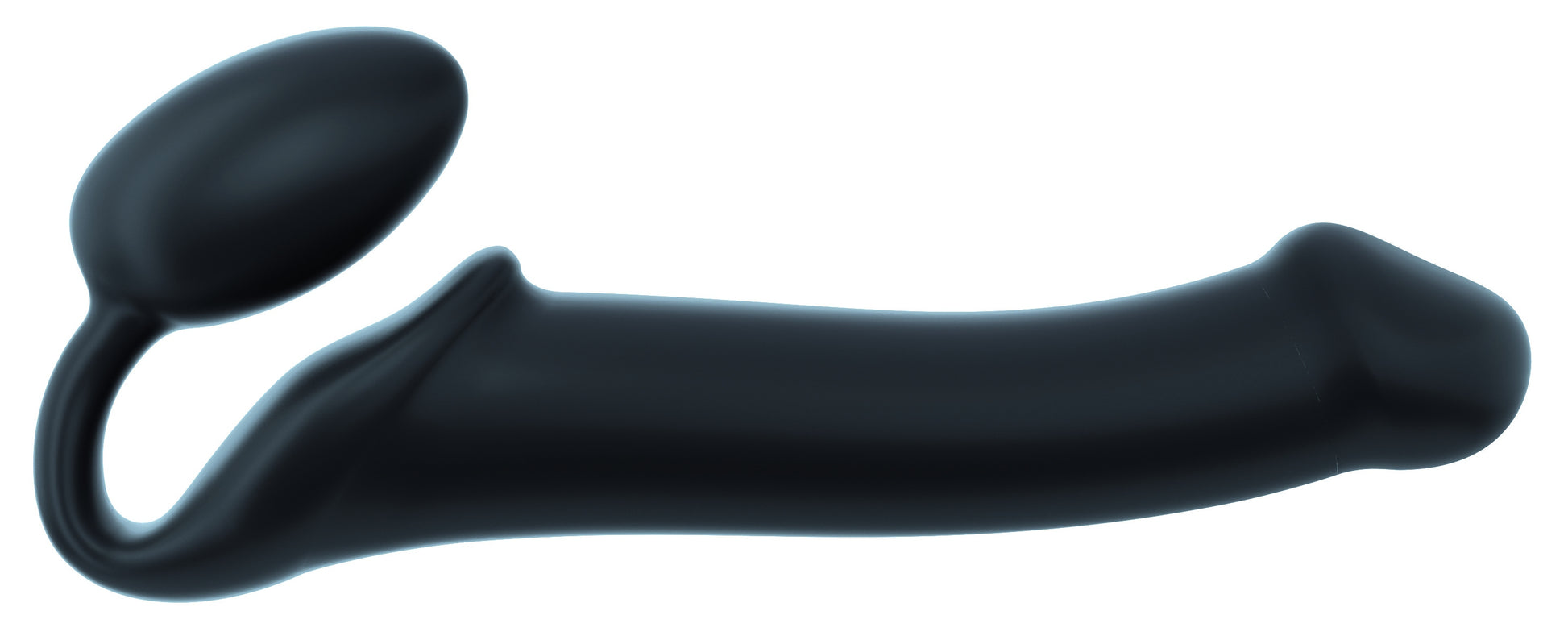 Gode Plug STRAP-ON-ME Bendable L 16 x 3.7 cm Noir