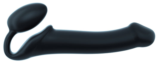 Gode Plug STRAP-ON-ME Bendable L 16 x 3.7 cm Noir