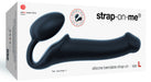 Gode Plug STRAP-ON-ME Bendable L 16 x 3.7 cm Noir