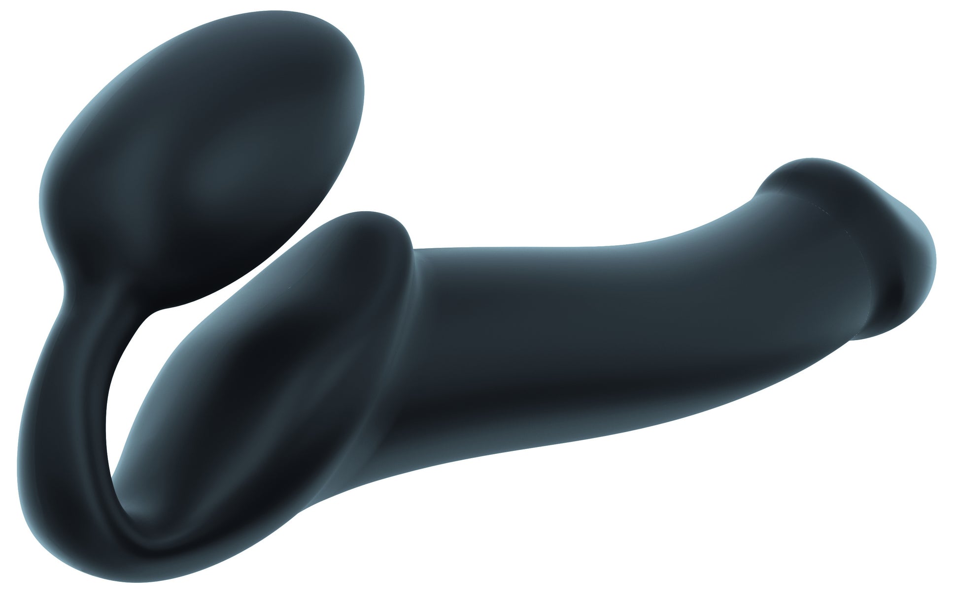 Gode Plug STRAP-ON-ME Bendable L 16 x 3.7 cm Noir