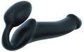 Gode Plug STRAP-ON-ME Bendable L 16 x 3.7 cm Noir