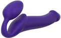 Gode Plug STRAP-ON-ME Bendable L 16 x 3.7 cm Violet