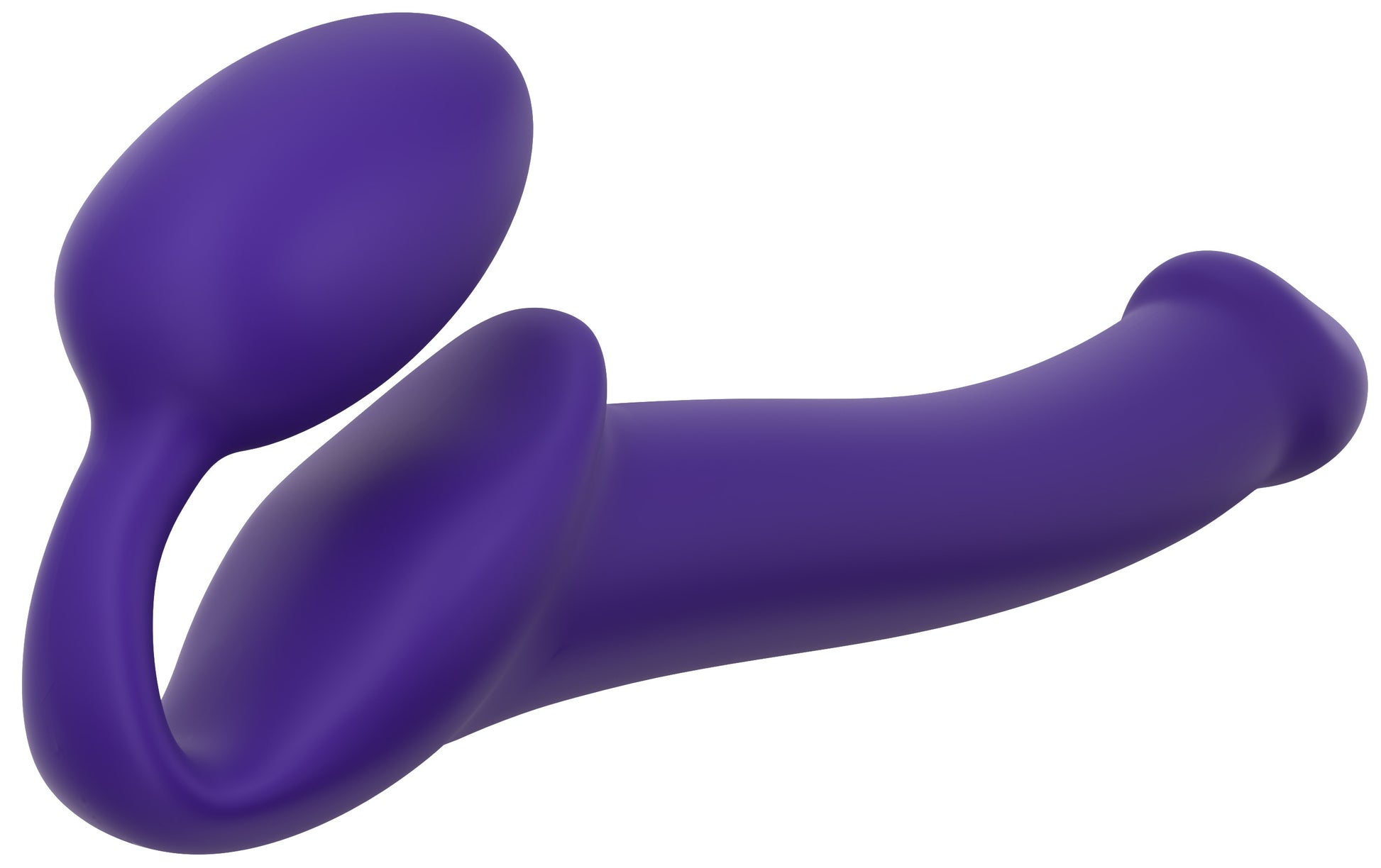 Gode plug STRAP-ON-ME Bendable M 16 x 4 cm Violet