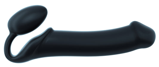 Gode Plug STRAP-ON-ME Bendable XL 16 x 4.5 cm Noir
