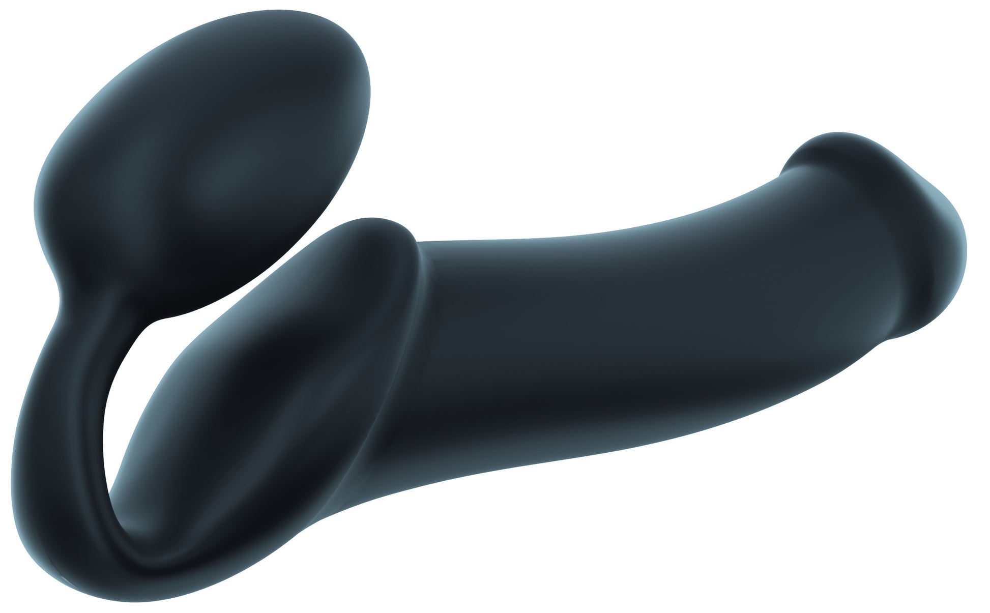 Gode Plug STRAP-ON-ME Bendable XL 16 x 4.5 cm Noir