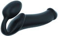Gode Plug STRAP-ON-ME Bendable XL 16 x 4.5 cm Noir