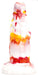 Gode Pythor 17 x 6cm Blanc-Orange
