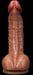 Gode Realdick 14 x 4cm Marron