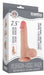 Gode réaliste avec Bourses SLIDING SKIN 13 x 3.7cm
