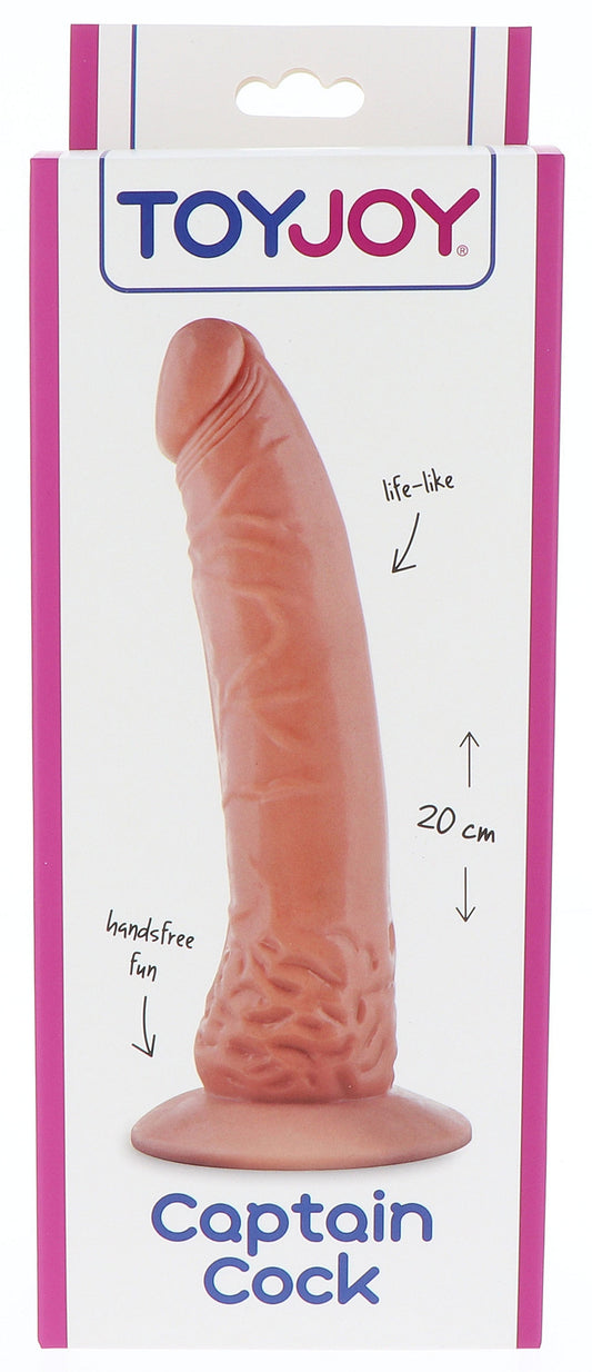 Gode réaliste Captain Cock 18 x 4 cm