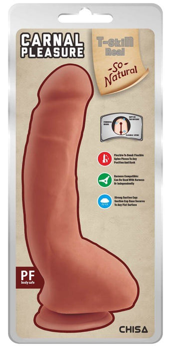 Gode réaliste Carnal Pleasure 16 x 4cm Latino