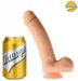 Gode réaliste Curly Champs 16 x 4cm
