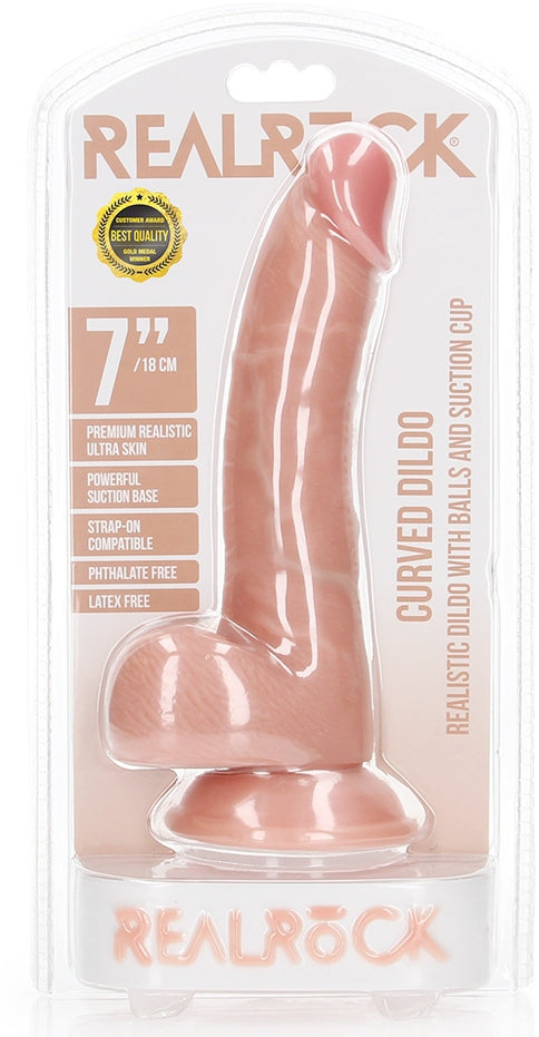 Gode réaliste Curved Kurt 15 x 3.7cm