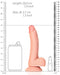 Gode réaliste Curved Kurt 15 x 3.7cm