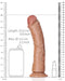 Gode réaliste Curved Strong 23 x 5.5cm Latino