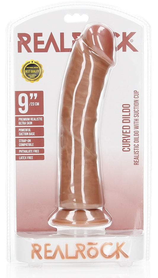 Gode réaliste Curved Strong 23 x 5.5cm Latino