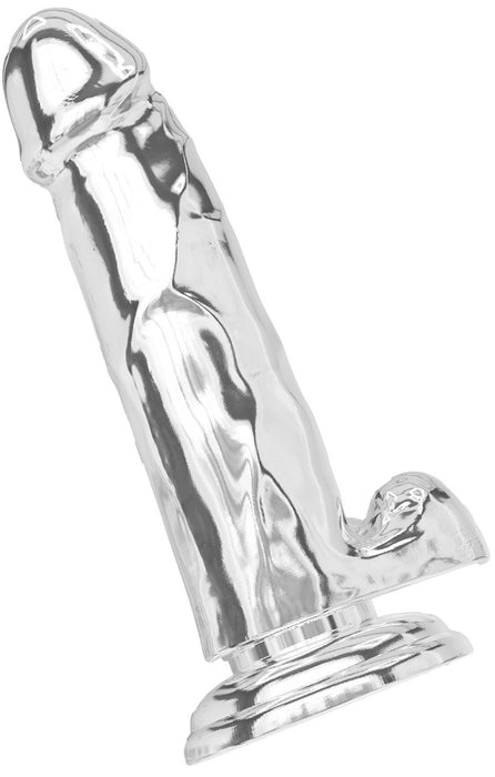 Gode Réaliste Diamond Dick 15.5 x 4cm Transparent