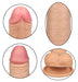 Gode réaliste DUAL Silicone 13 x 3.5 cm Chair
