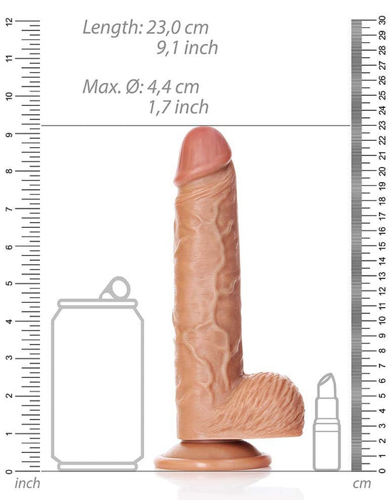 Gode réaliste Envy Straight RealRock 17 x 4.4cm Latino