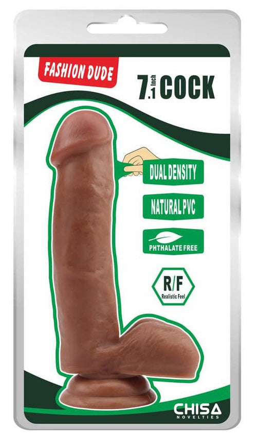 Gode réaliste Fashion Dude 14.5 x 4cm Latino