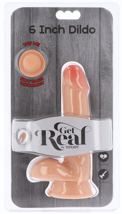 Gode réaliste Get Real Dual Density 13 x 3.3 cm