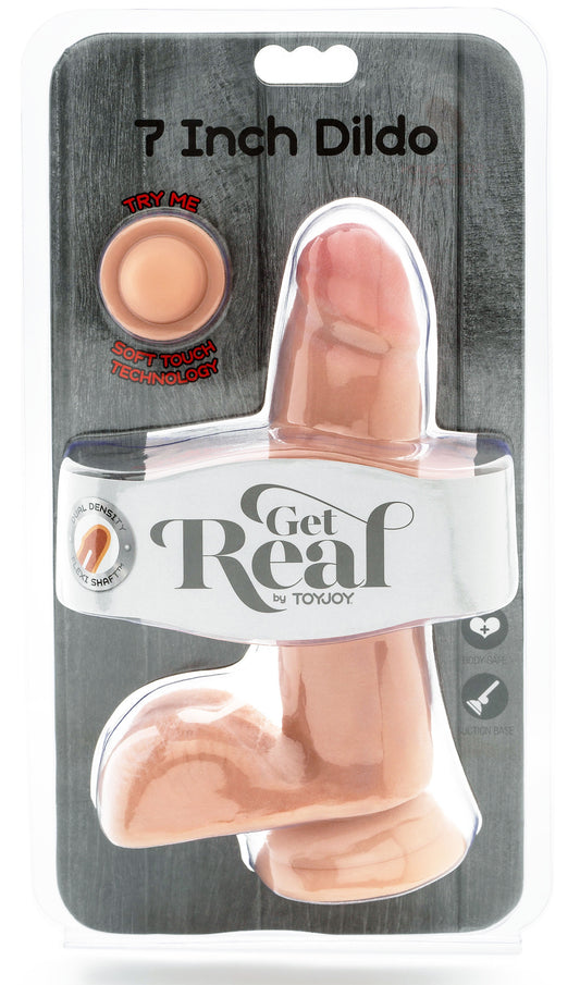 Gode réaliste GET REAL Dual Density 14 x 4 cm