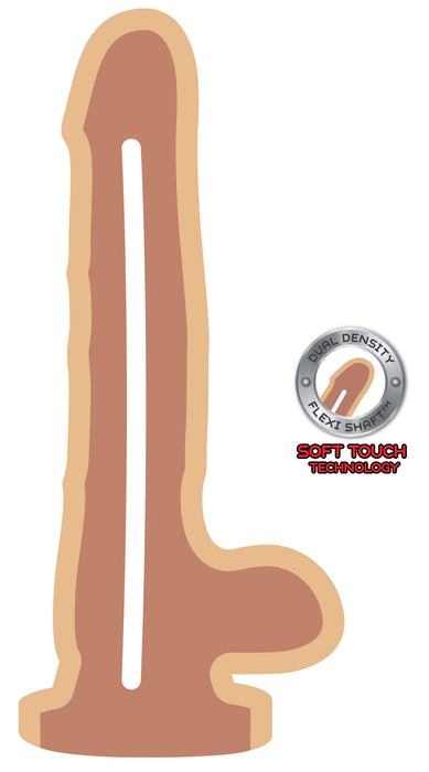 Gode réaliste Get Real Dual Density 16 x 4.5 cm
