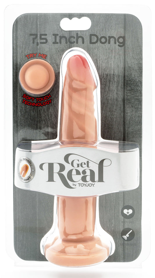 Gode réaliste Get Real Dual Density 18 x 3.5 cm