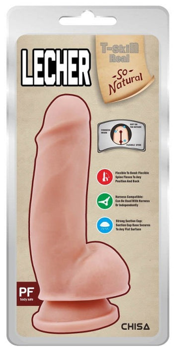 Gode réaliste Lecher 12 x 4.8cm