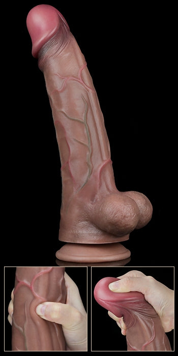 Gode réaliste Luck Nature Cock 23 x 5.5cm