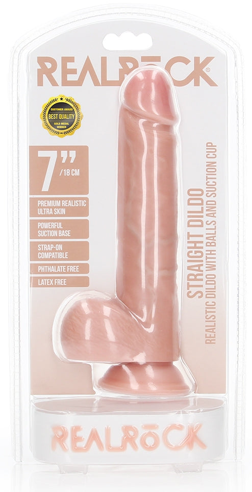 Gode réaliste Mini Straight RealRock 14.5 x 3.6cm