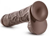 Gode réaliste Mr Savage Dr Skin 22 x5.5cm Marron