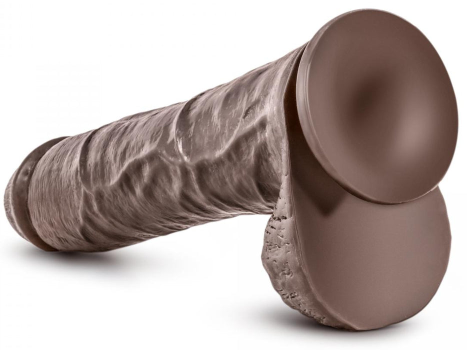 Gode réaliste Mr Savage Dr Skin 22 x5.5cm Marron