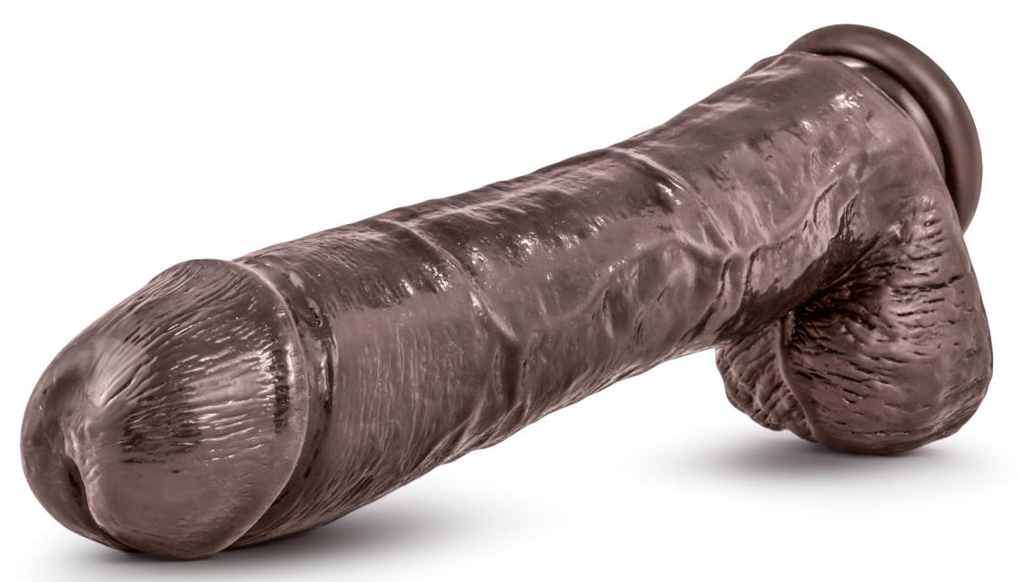 Gode réaliste Mr Savage Dr Skin 22 x5.5cm Marron