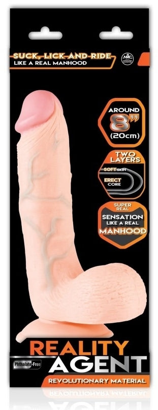 Gode réaliste Reality Agent 17 x 4.5cm