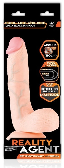 Gode réaliste Reality Agent 17 x 4.5cm