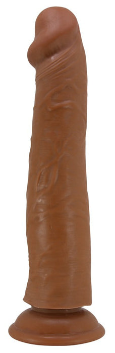 Gode réaliste Sharife 22 x 4.5 cm Marron