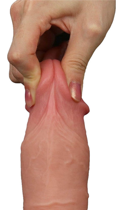 Gode réaliste Sliding Skin 15 x 4.8cm