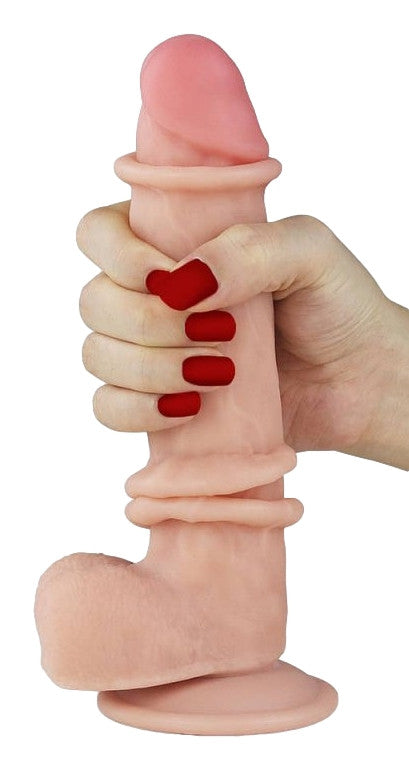 Gode réaliste SLIDING SKIN 16 x 4 cm