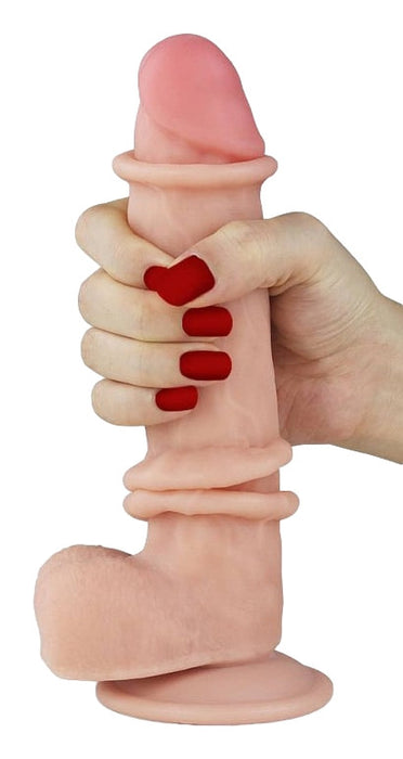 Gode réaliste SLIDING SKIN 16 x 4 cm