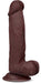 Gode réaliste Slidy Cock 15 x 4cm Marron
