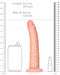 Gode réaliste Slim RealRock 20 x 4.6cm